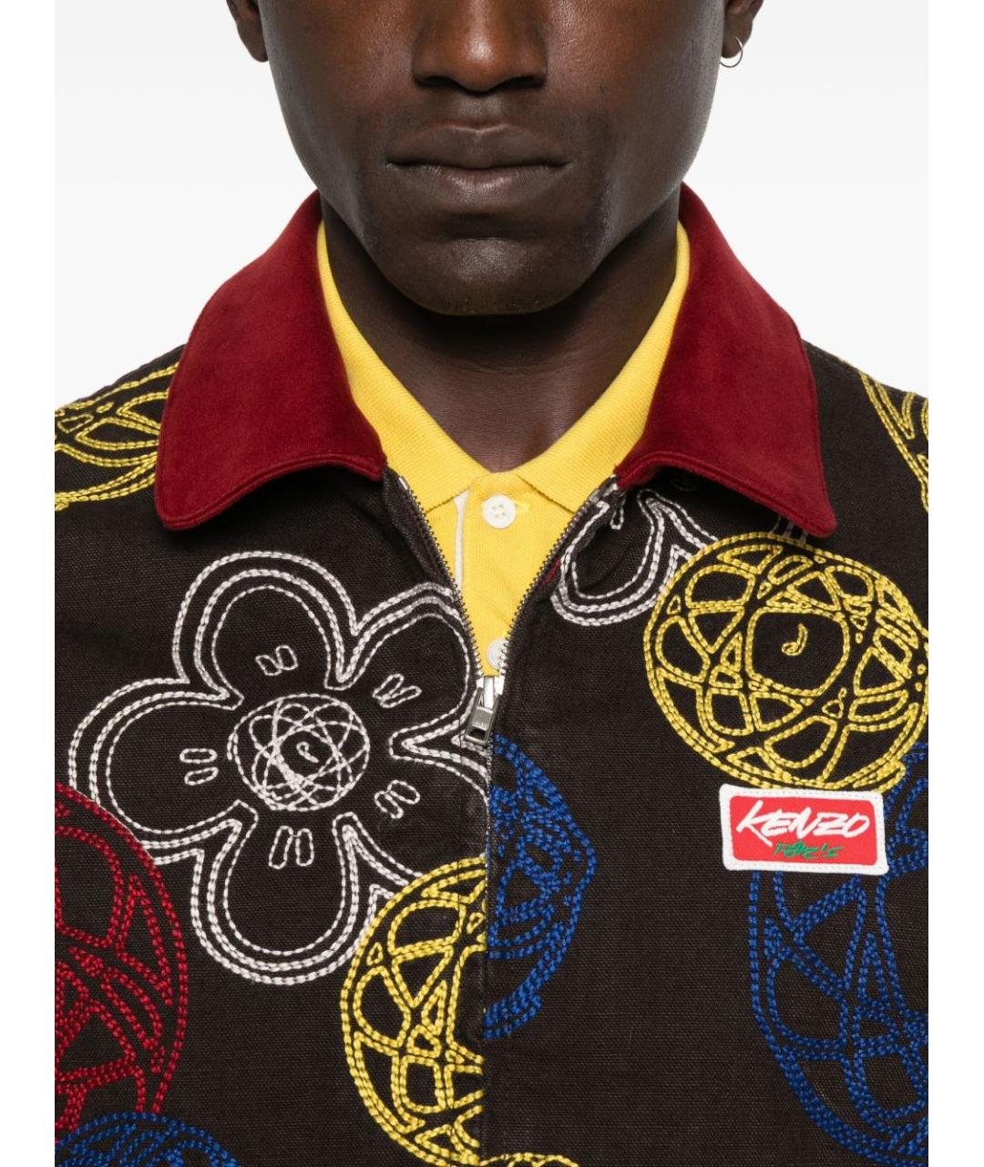 KENZO Мульти хлопковая куртка, фото 2