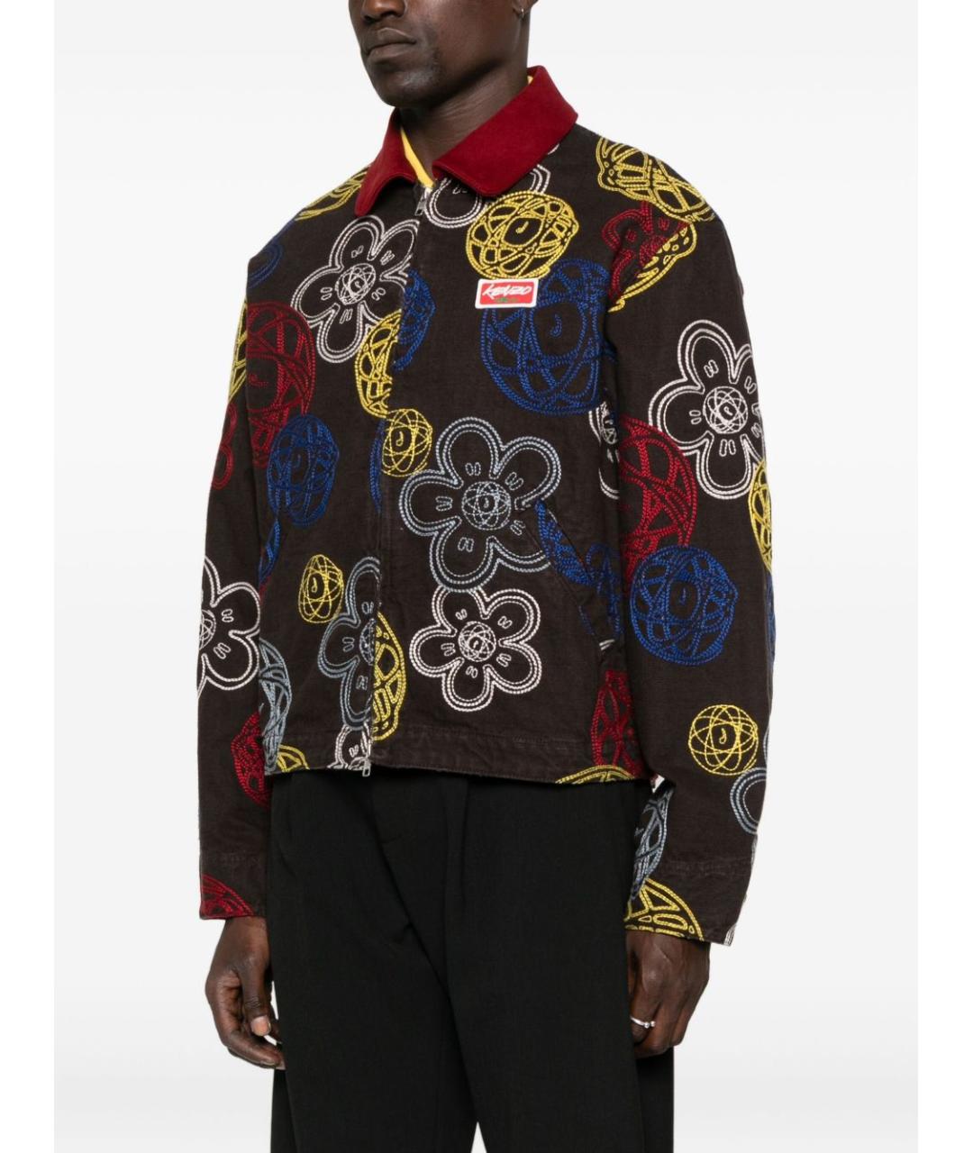 KENZO Мульти хлопковая куртка, фото 3