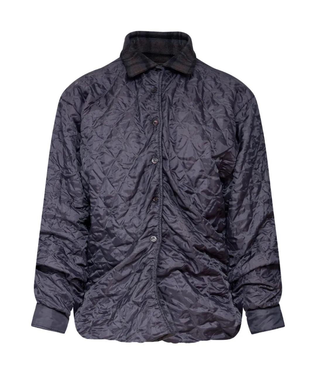 MAISON MARGIELA Серая полиэстеровая куртка, фото 1