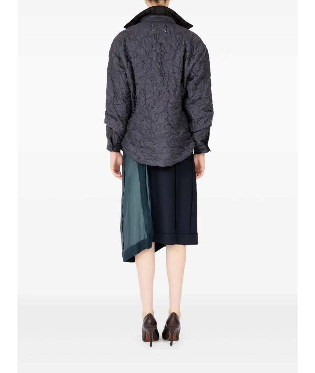 MAISON MARGIELA Серая полиэстеровая куртка, фото 5