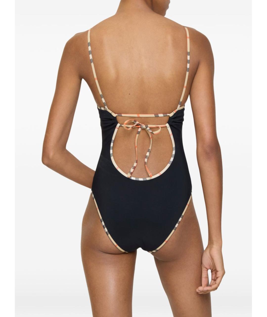 BURBERRY Черный полиамидовый купальник, фото 3