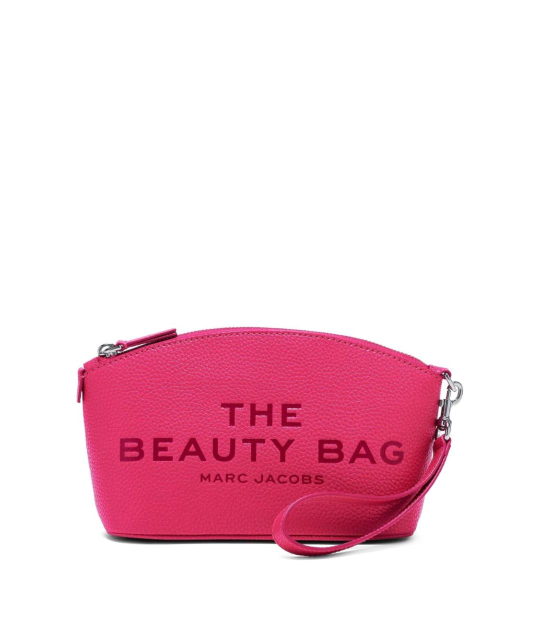 MARC JACOBS Фуксия кожаная косметичка, фото 1