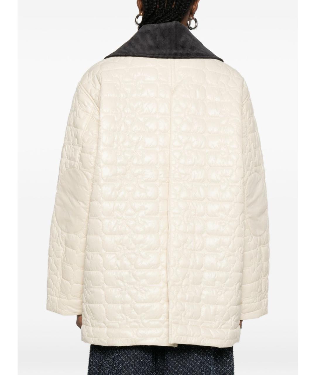GANNI Белая полиамидовая куртка, фото 3