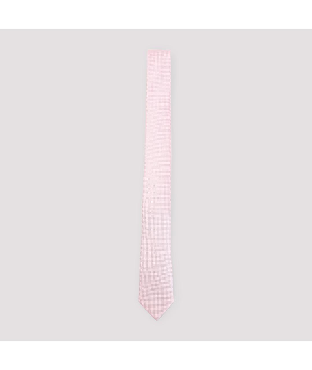 TOM FORD Розовый шелковый галстук, фото 2