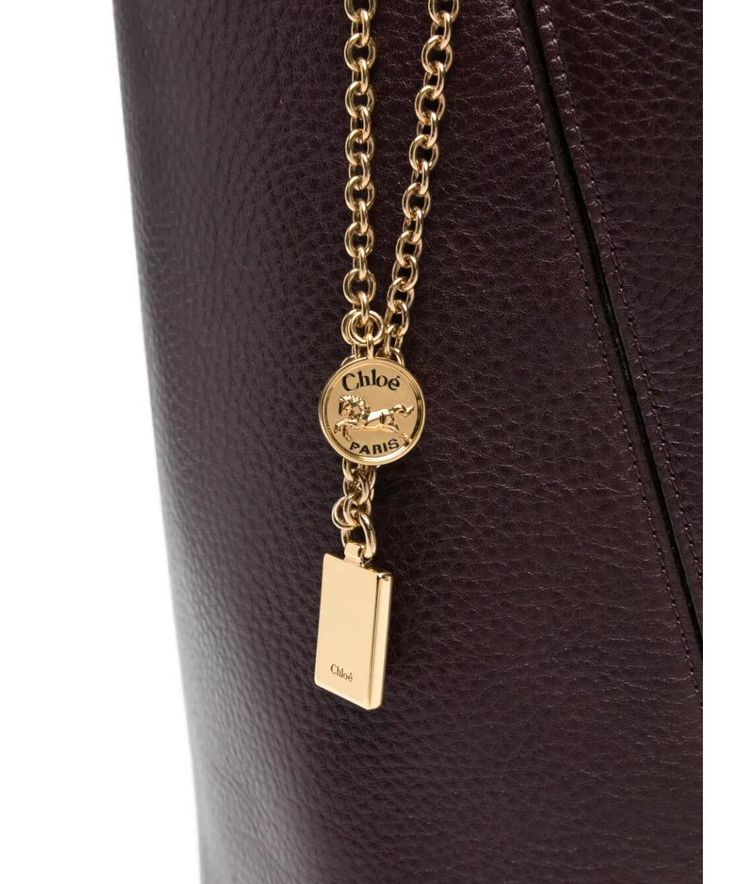 CHLOE Кожаная сумка тоут, фото 5