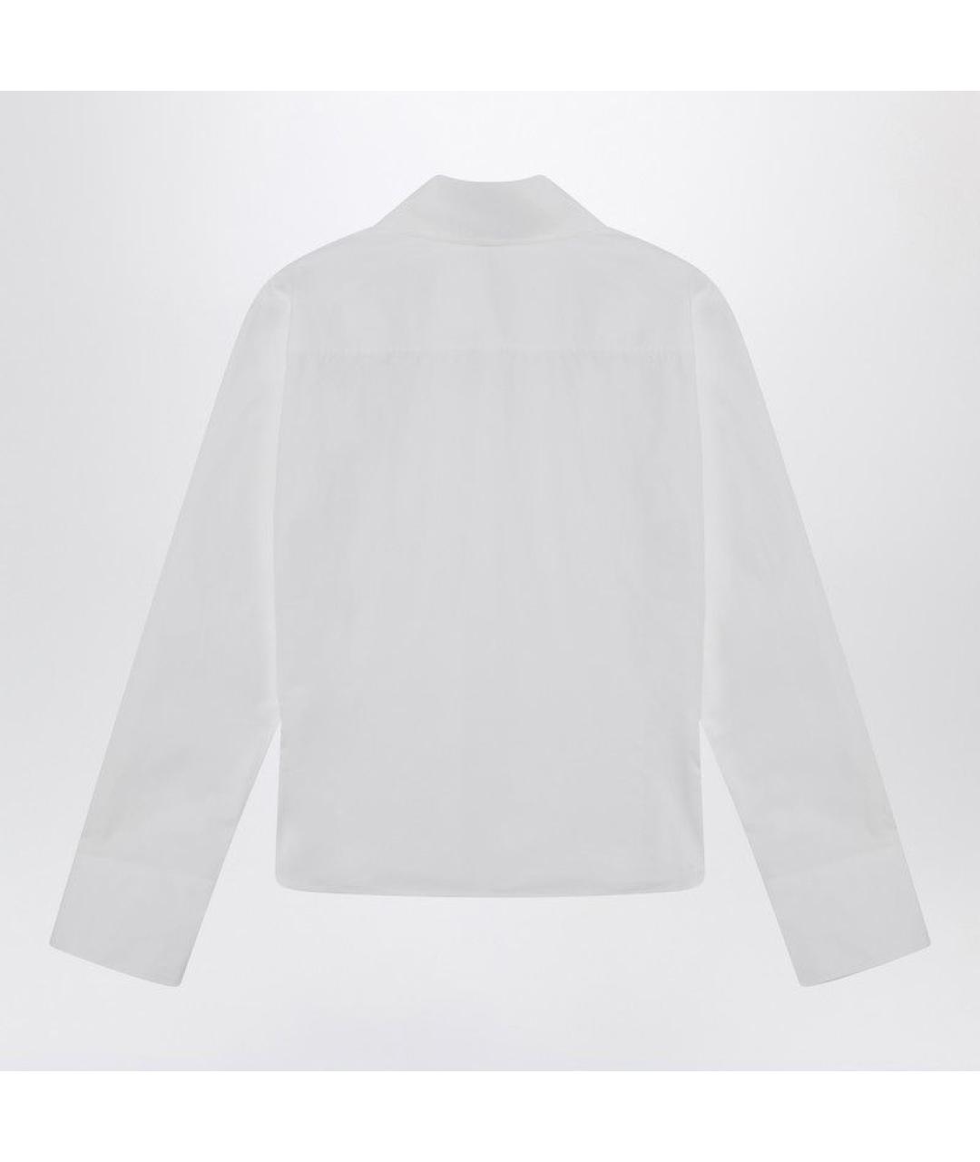 THE ATTICO Белая хлопковая рубашка, фото 2