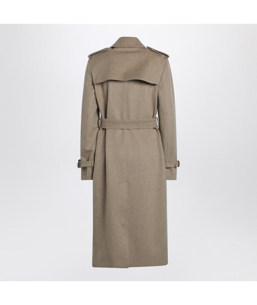 BURBERRY Бежевое кашемировое пальто, фото 2