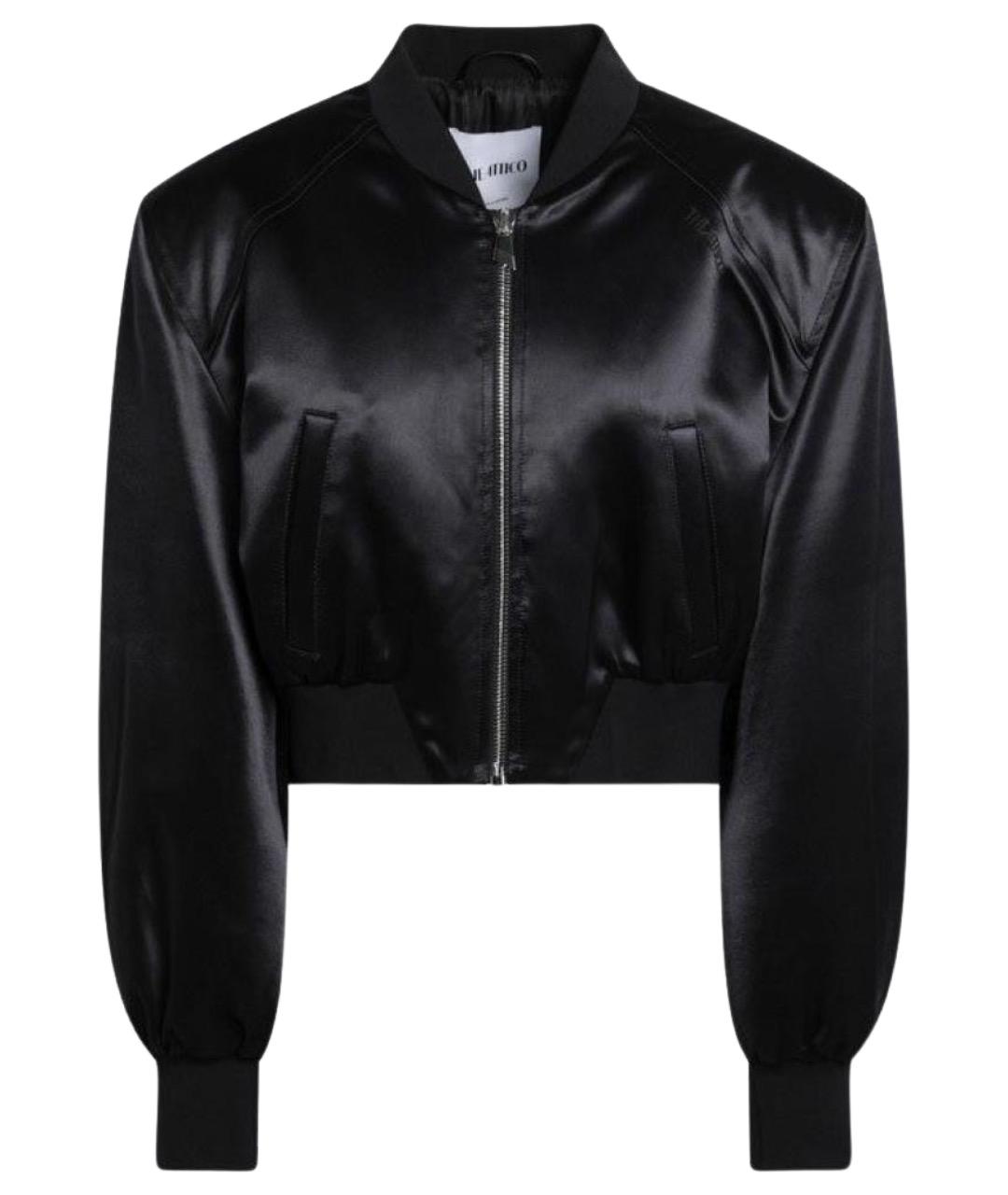 THE ATTICO Черная вискозная куртка, фото 1