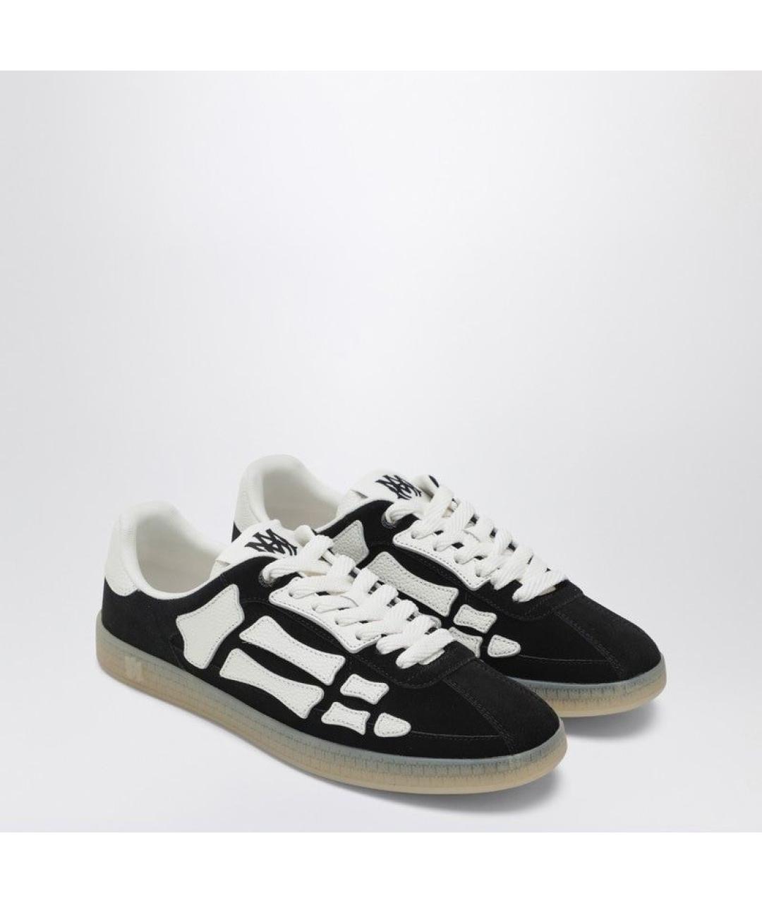 AMIRI Черные низкие кроссовки / кеды, фото 2