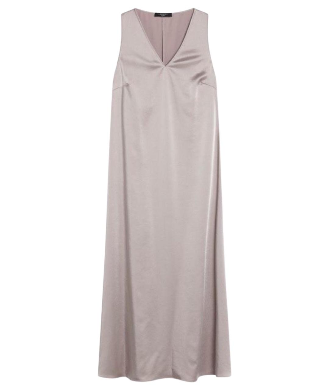 WEEKEND MAX MARA Серое полиэстеровое повседневное платье, фото 1