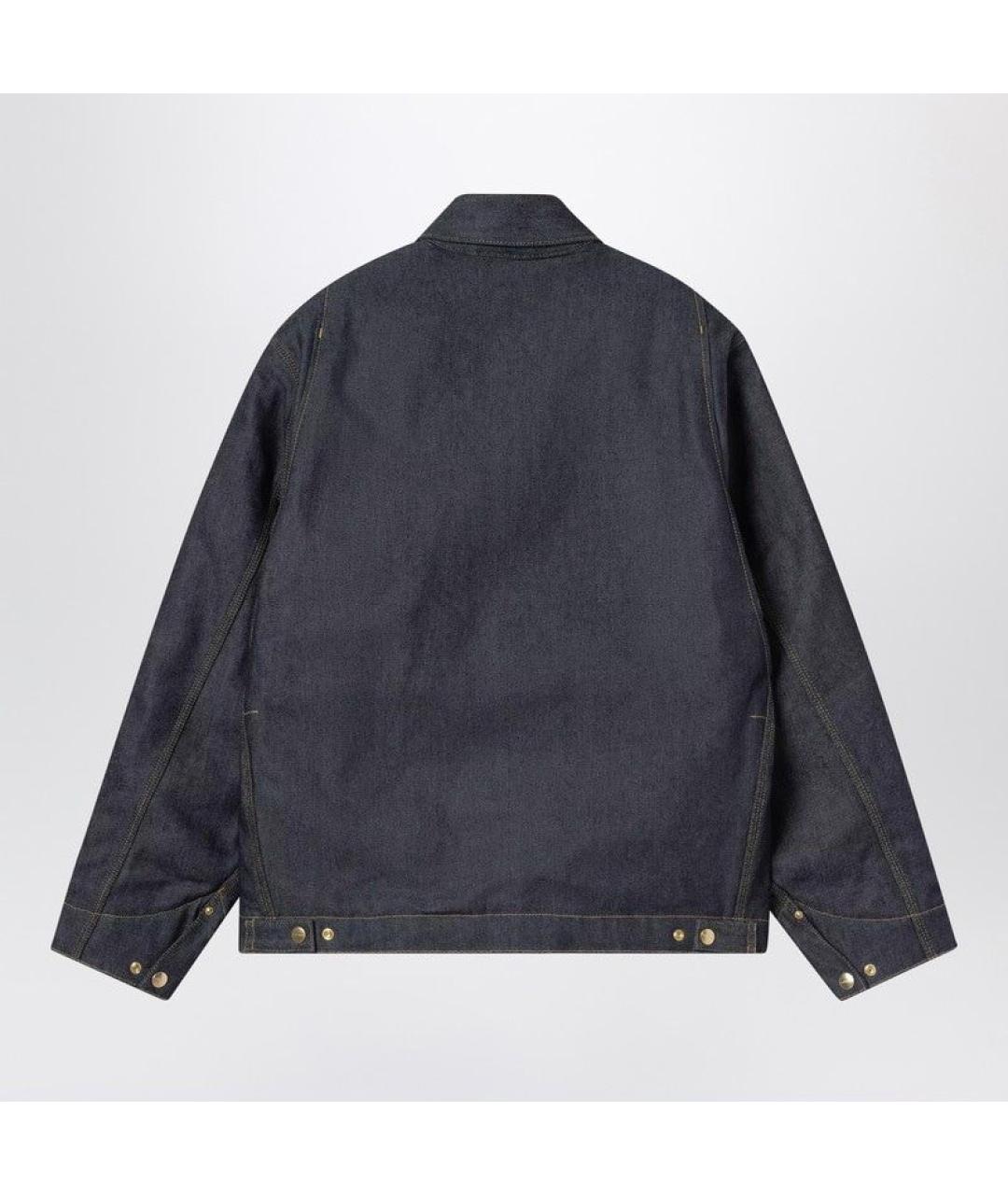 CARHARTT WIP Синяя хлопковая куртка, фото 2