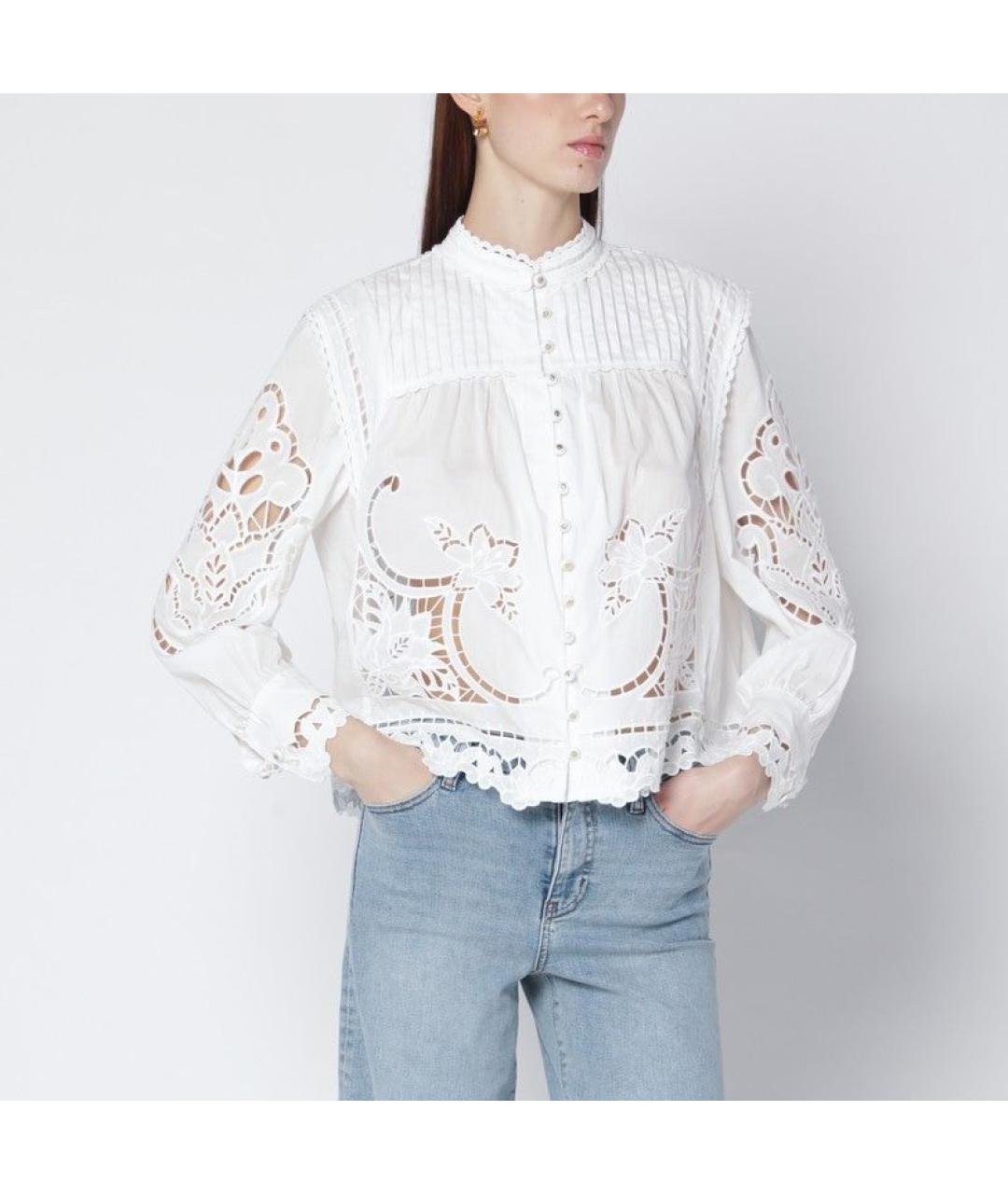 FARM RIO Белая хлопковая рубашка, фото 2