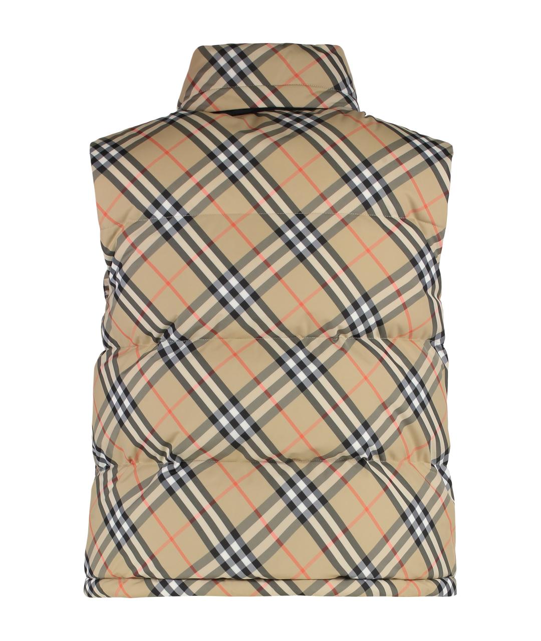 BURBERRY Мульти полиэстеровый жилет, фото 2
