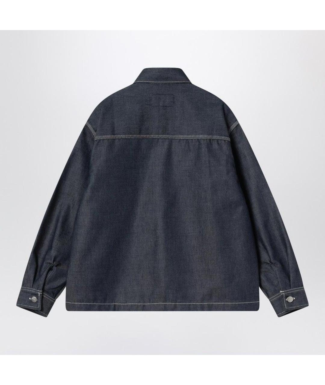 CARHARTT WIP Синяя хлопковая куртка, фото 2