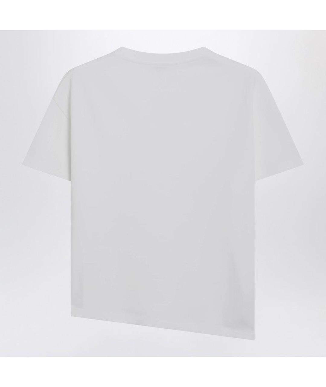 LOEWE Белая хлопковая футболка, фото 2