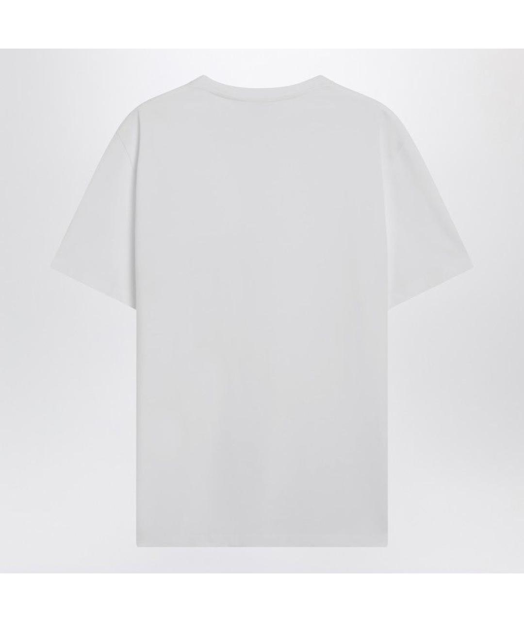 LOEWE Белая хлопковая футболка, фото 2