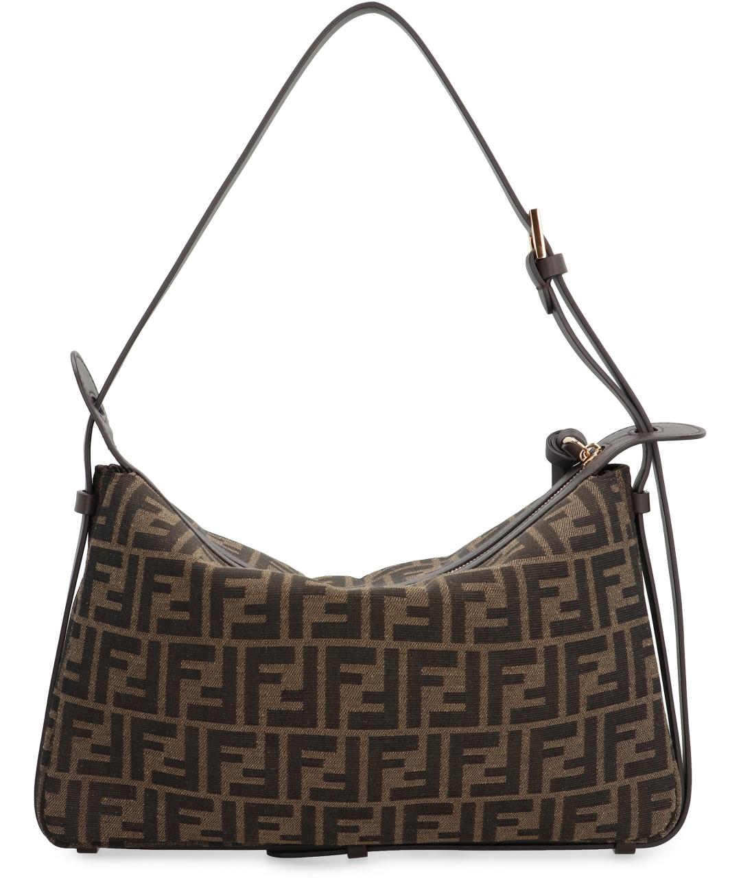 FENDI Коричневая сумка через плечо, фото 1