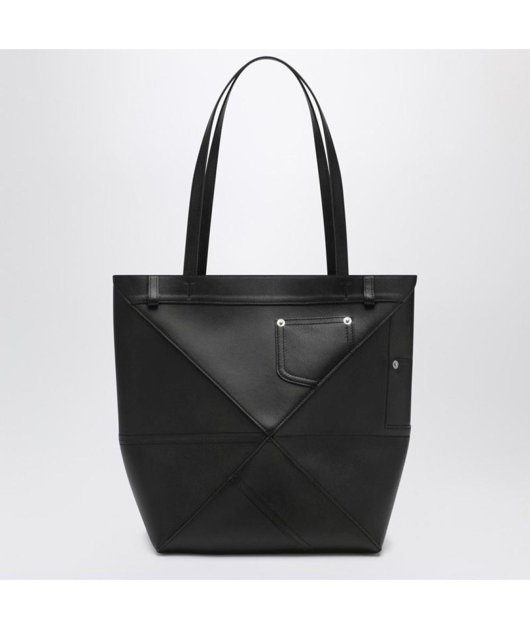 LOEWE Коричневая кожаная сумка тоут, фото 2