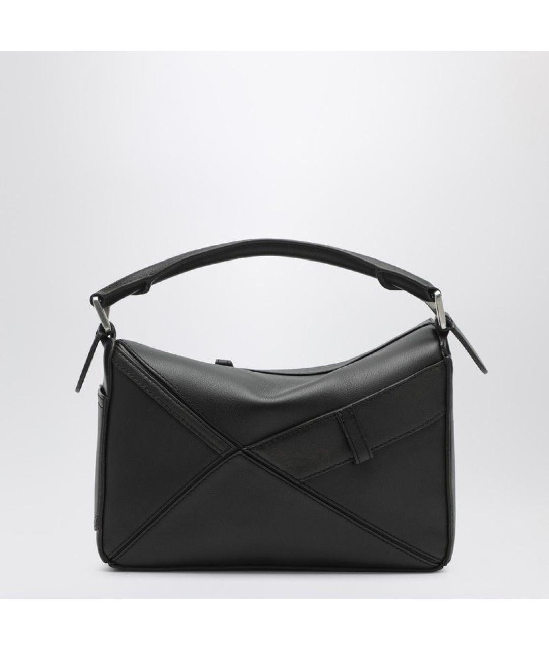 LOEWE Коричневая кожаная сумка через плечо, фото 2