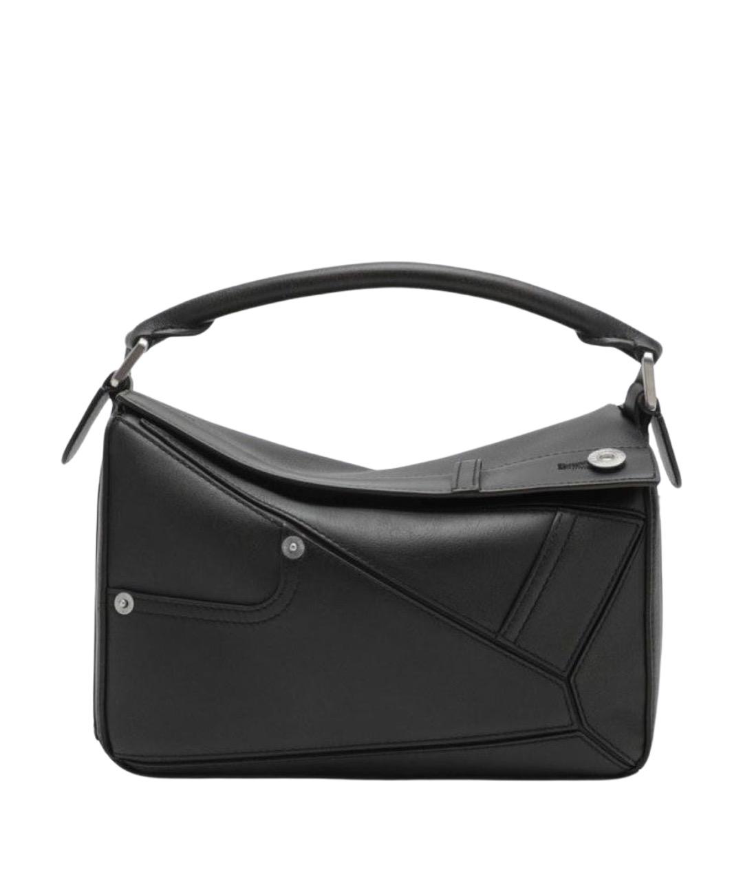 LOEWE Коричневая кожаная сумка через плечо, фото 1