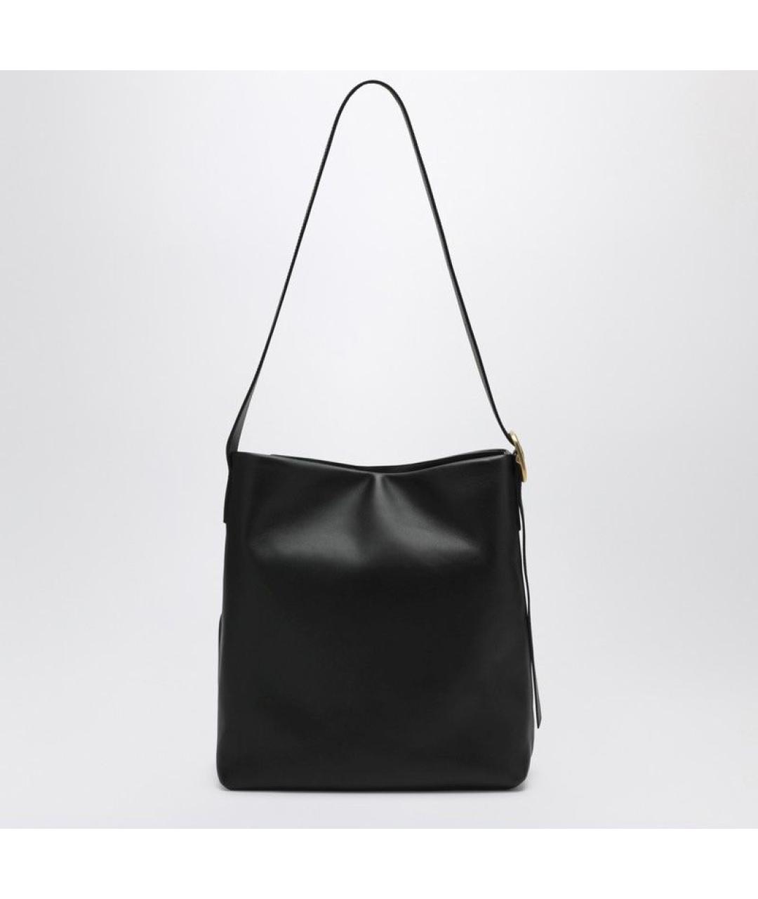 LOEWE Черная кожаная сумка через плечо, фото 2
