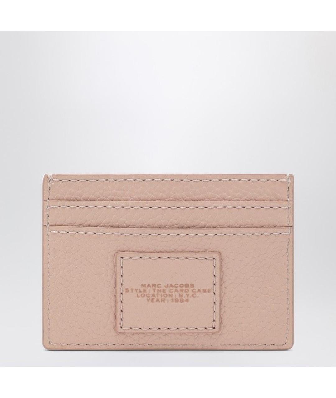 MARC JACOBS Розовый кожаный кардхолдер, фото 2