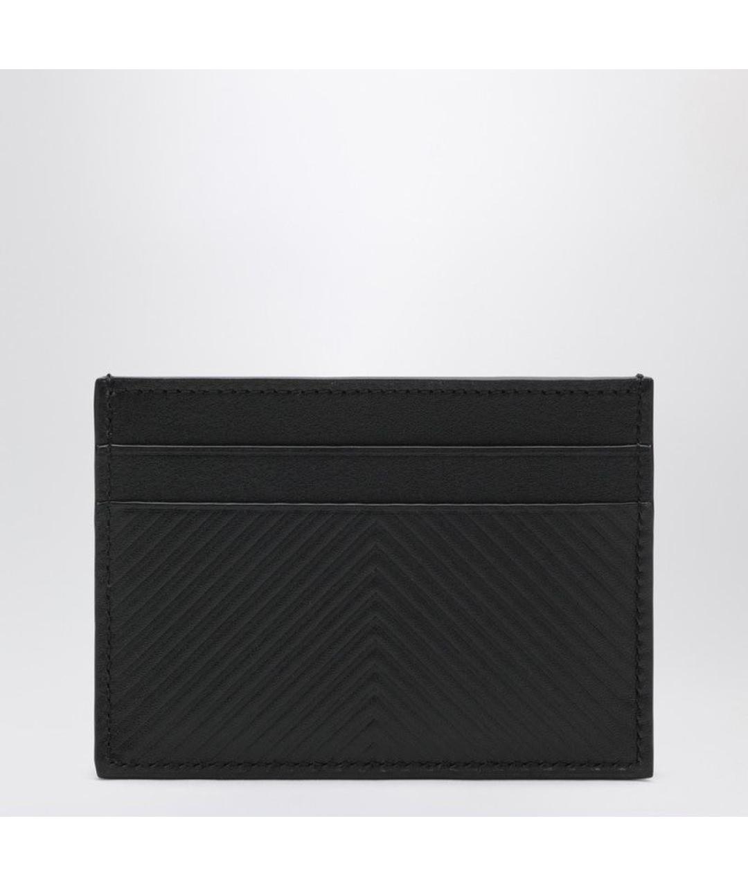 LOEWE Черный кожаный кардхолдер, фото 2