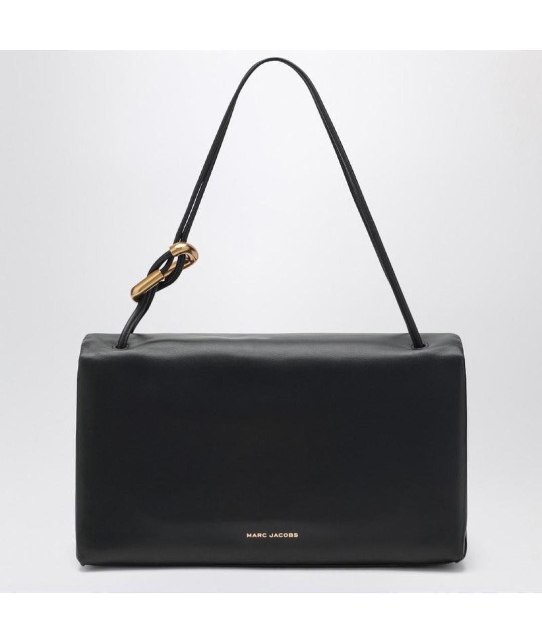 MARC JACOBS Черная кожаная сумка через плечо, фото 2