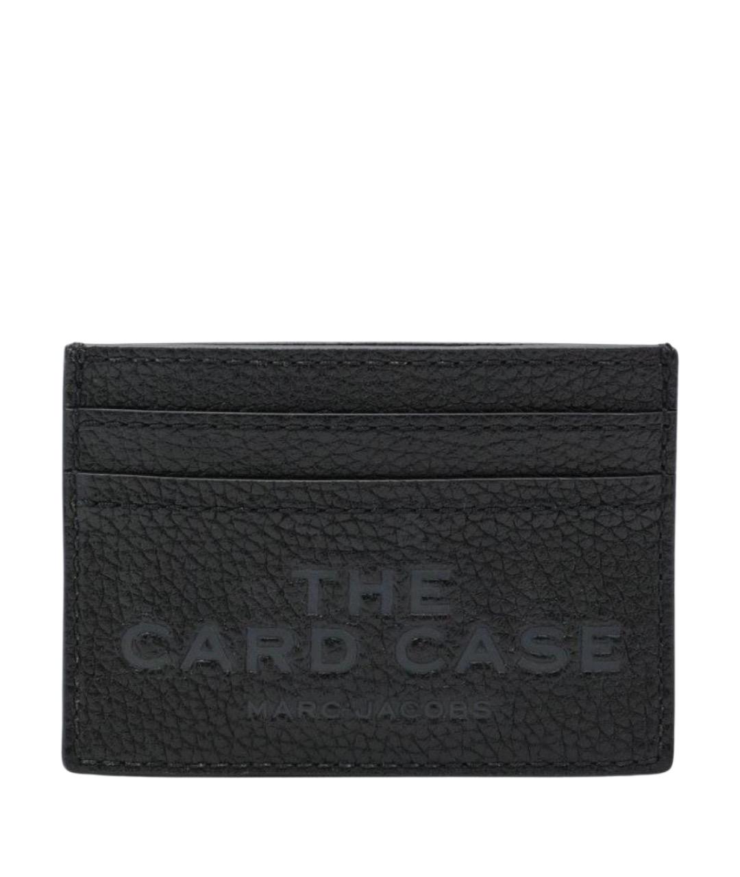 MARC JACOBS Черный кожаный кардхолдер, фото 1