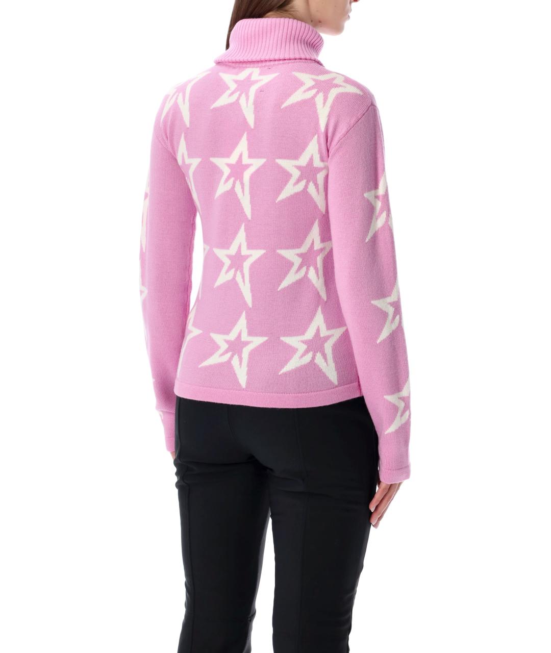 PERFECT MOMENT Розовый шерстяной джемпер / свитер, фото 3