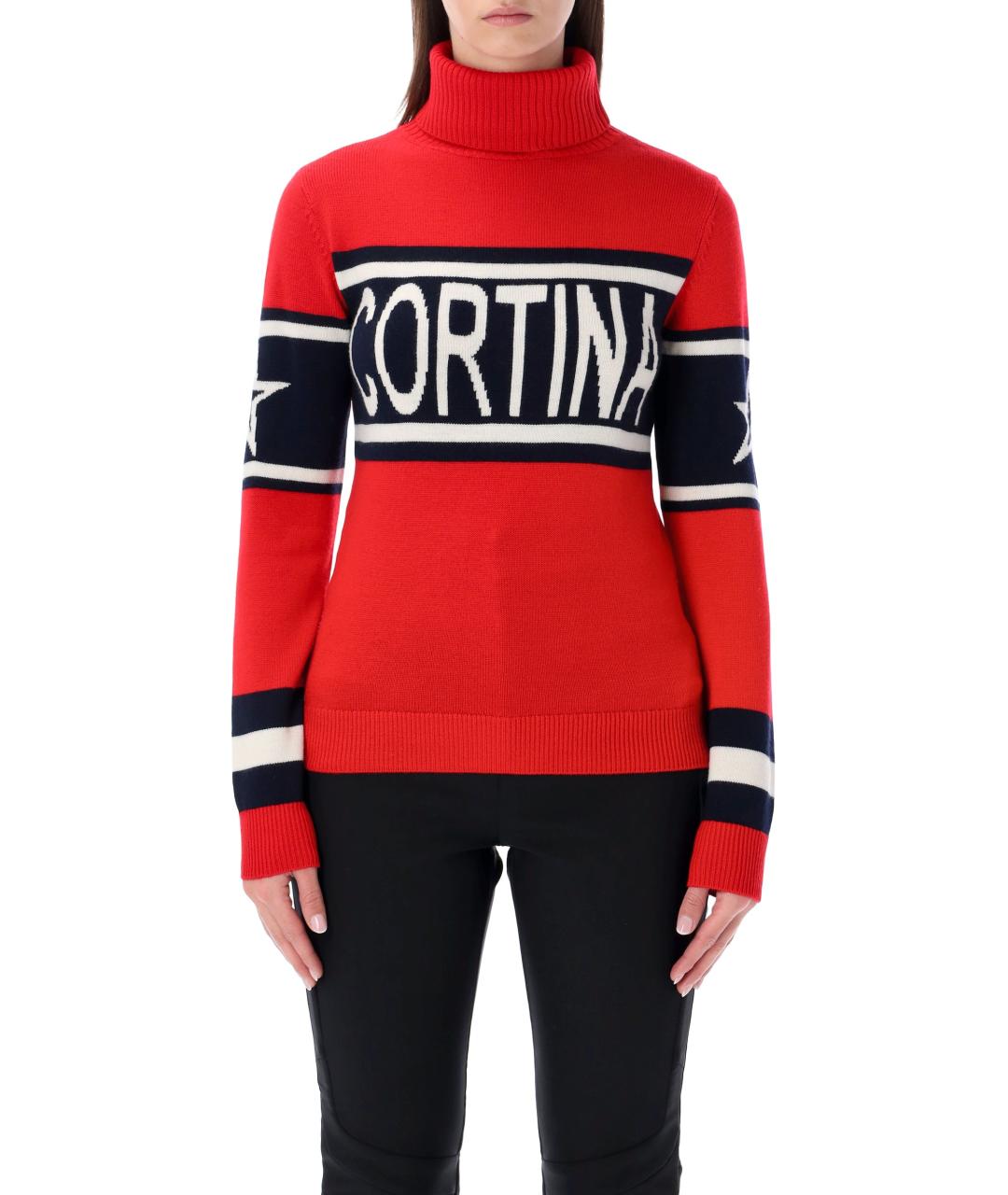 PERFECT MOMENT Красный шерстяной джемпер / свитер, фото 2