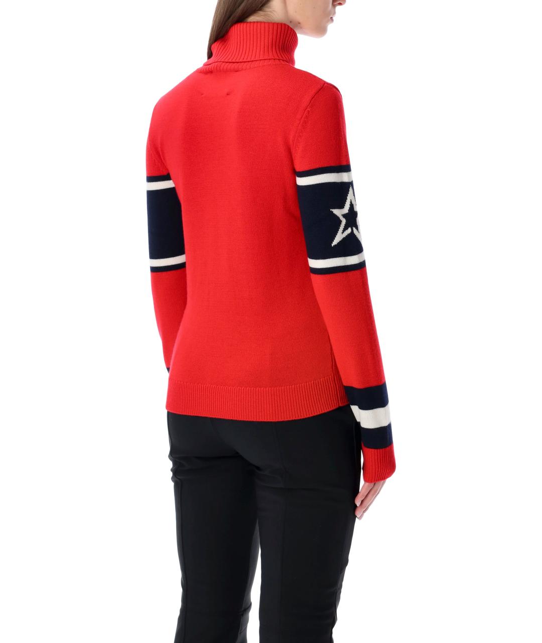 PERFECT MOMENT Красный шерстяной джемпер / свитер, фото 3