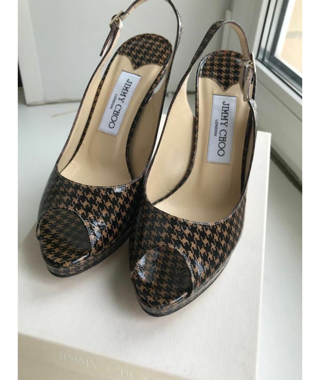 JIMMY CHOO Туфли из лакированной кожи, фото 2