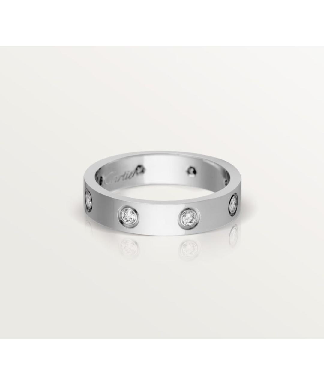 CARTIER Серебряное кольцо из белого золота, фото 2