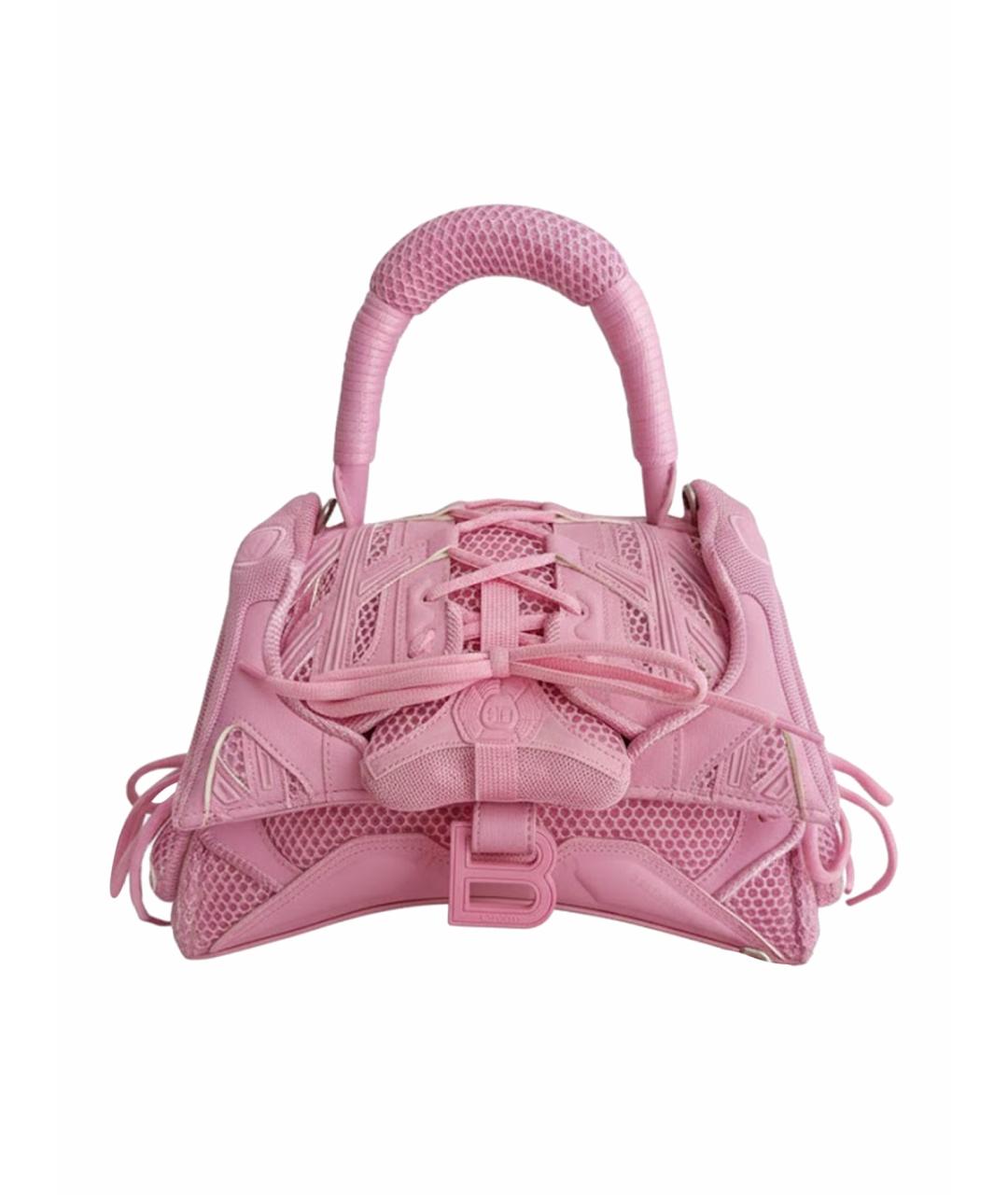 BALENCIAGA Розовая сумка с короткими ручками, фото 1