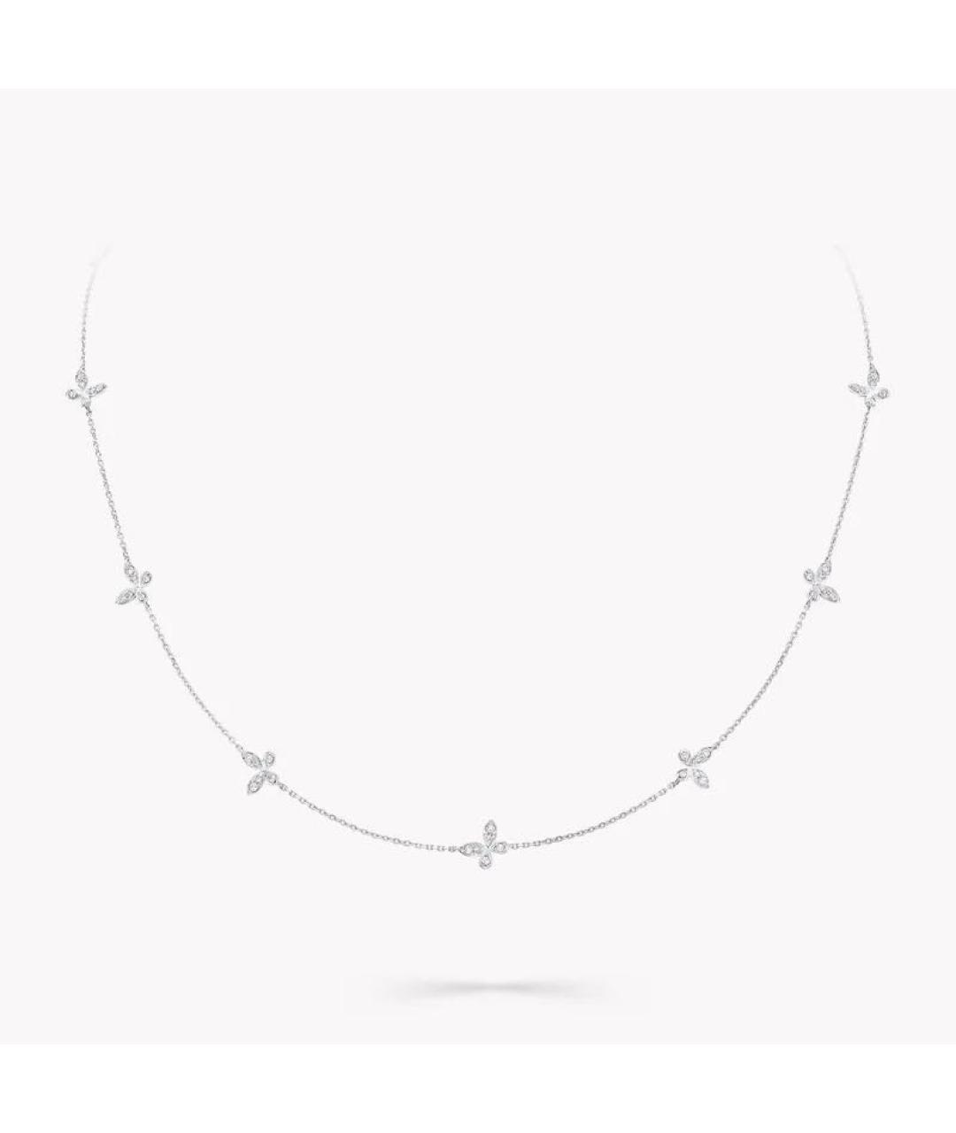 GRAFF Белое колье из белого золота, фото 4