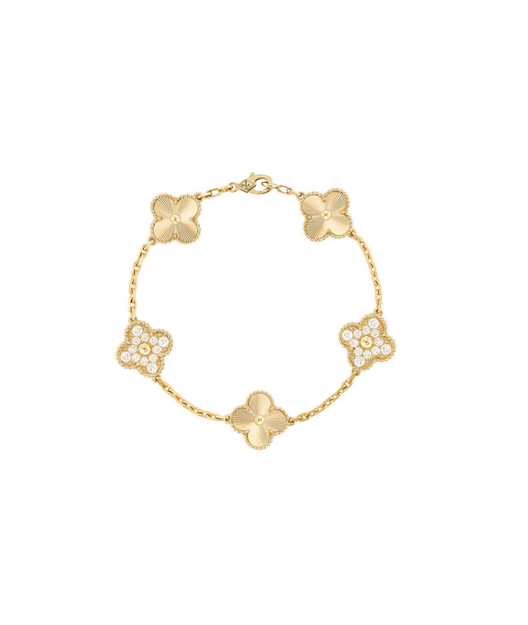 VAN CLEEF & ARPELS Золотой браслет из желтого золота, фото 2