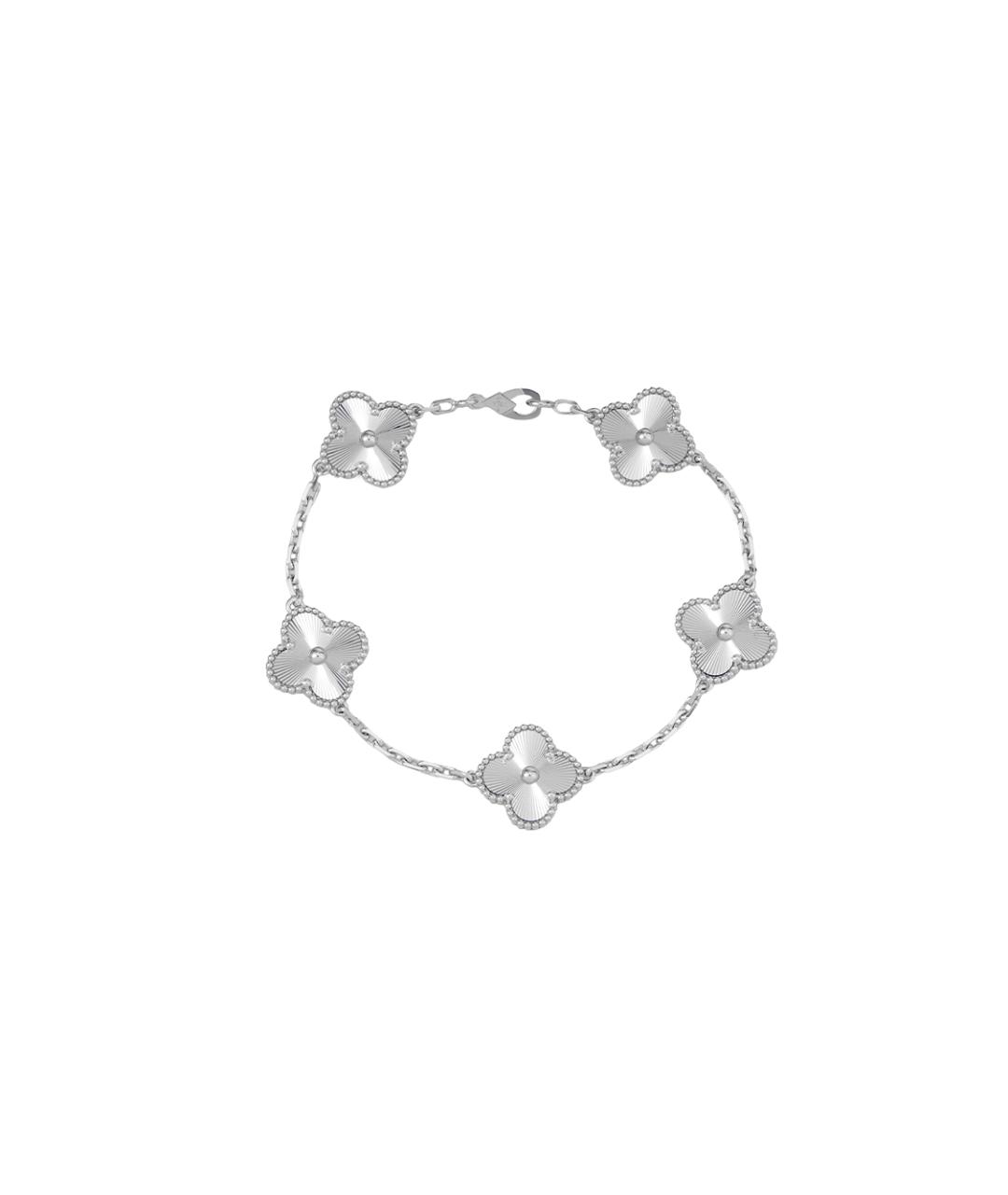 VAN CLEEF & ARPELS Серебрянный браслет из белого золота, фото 6