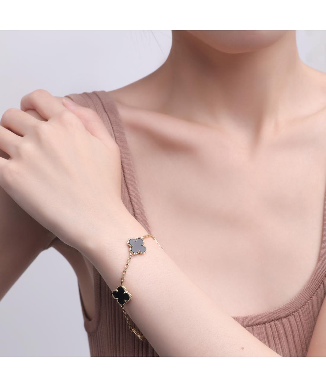 VAN CLEEF & ARPELS Золотой браслет из желтого золота, фото 3
