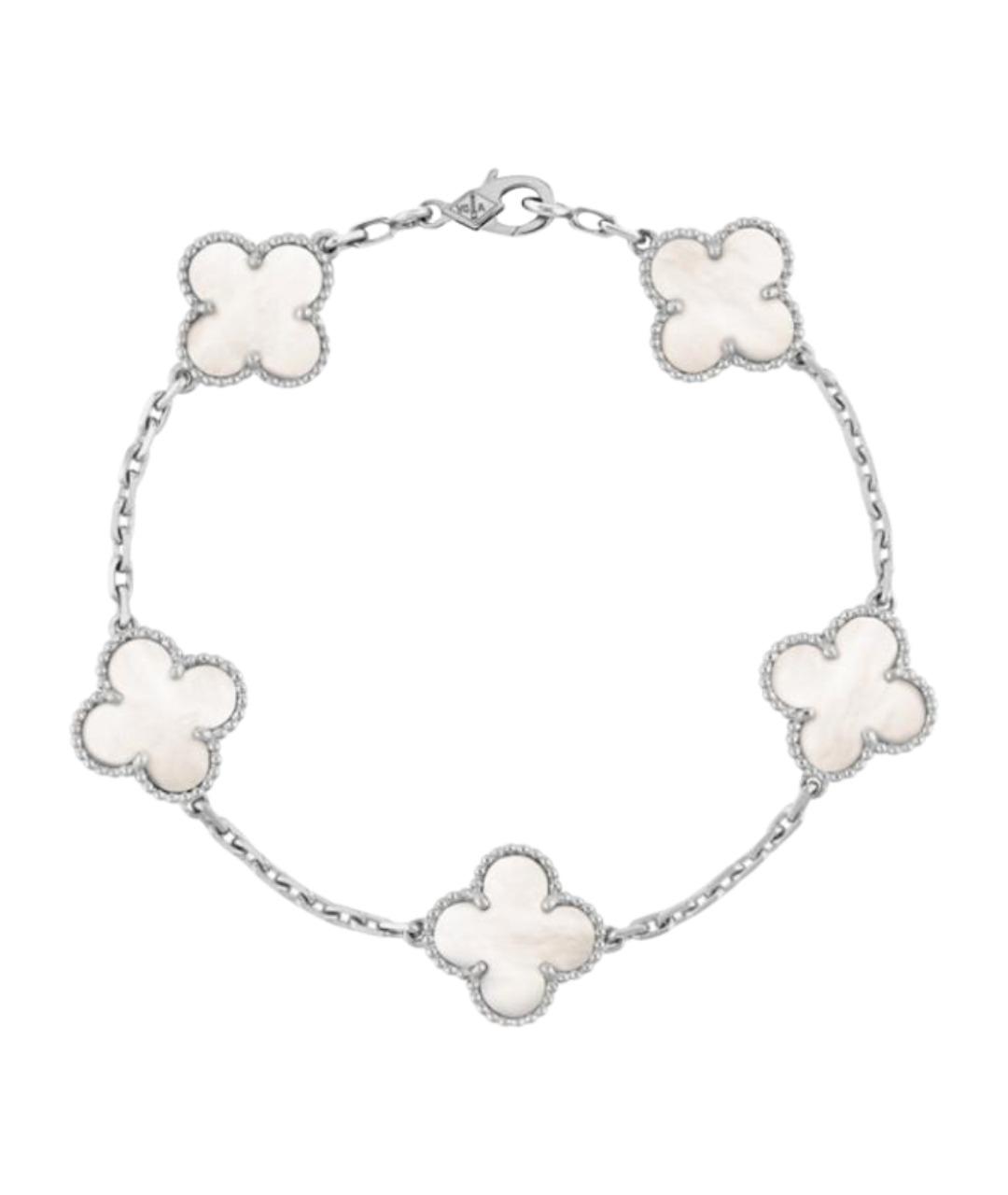 VAN CLEEF & ARPELS Серебрянный браслет из белого золота, фото 1