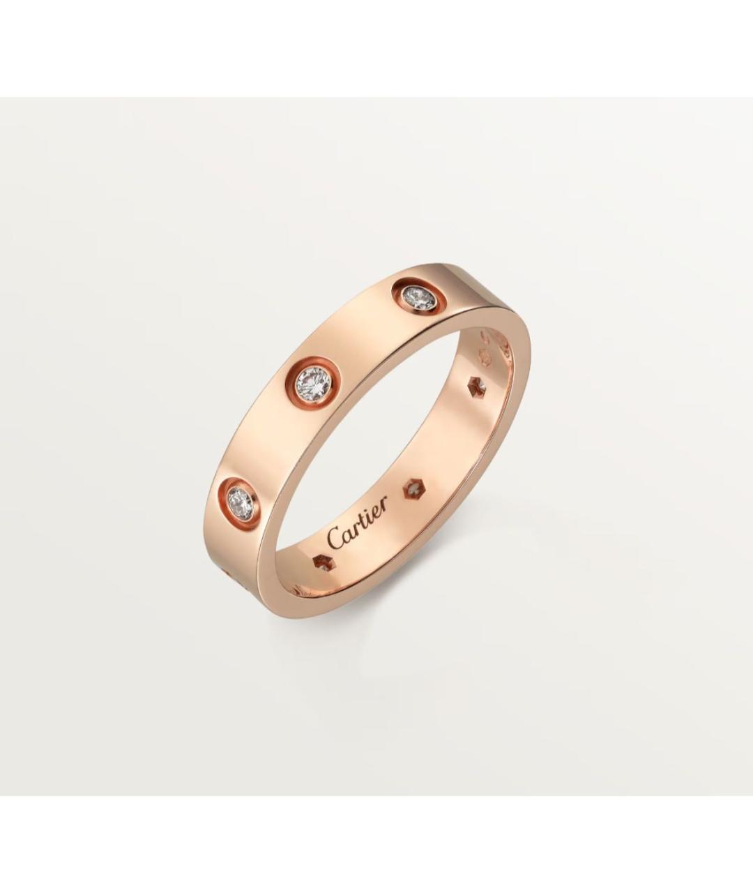 CARTIER Золотое кольцо из розового золота, фото 4