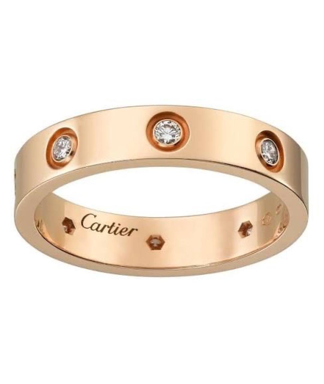 CARTIER Золотое кольцо из розового золота, фото 1