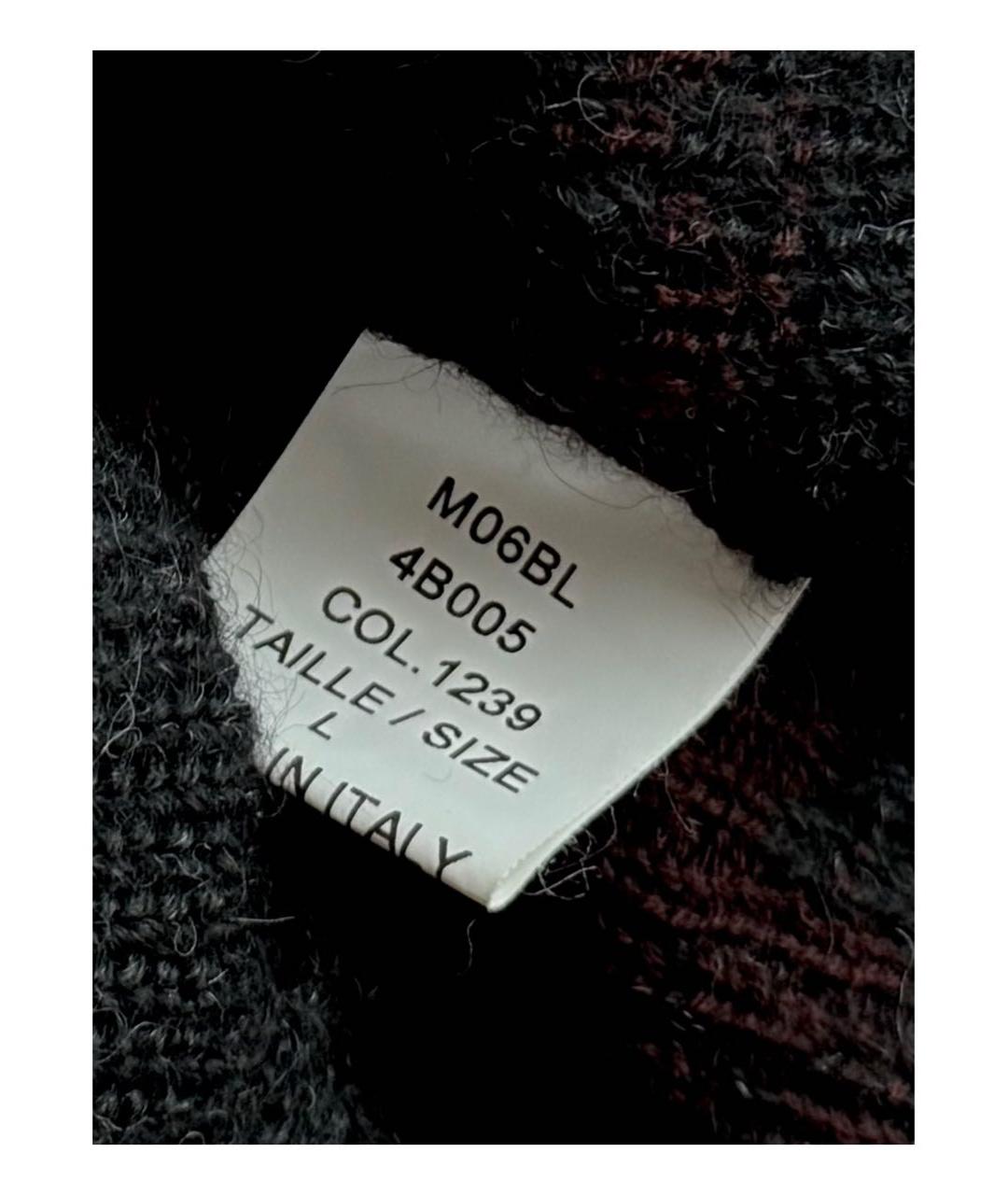 LANVIN Мульти шерстяной кардиган, фото 5