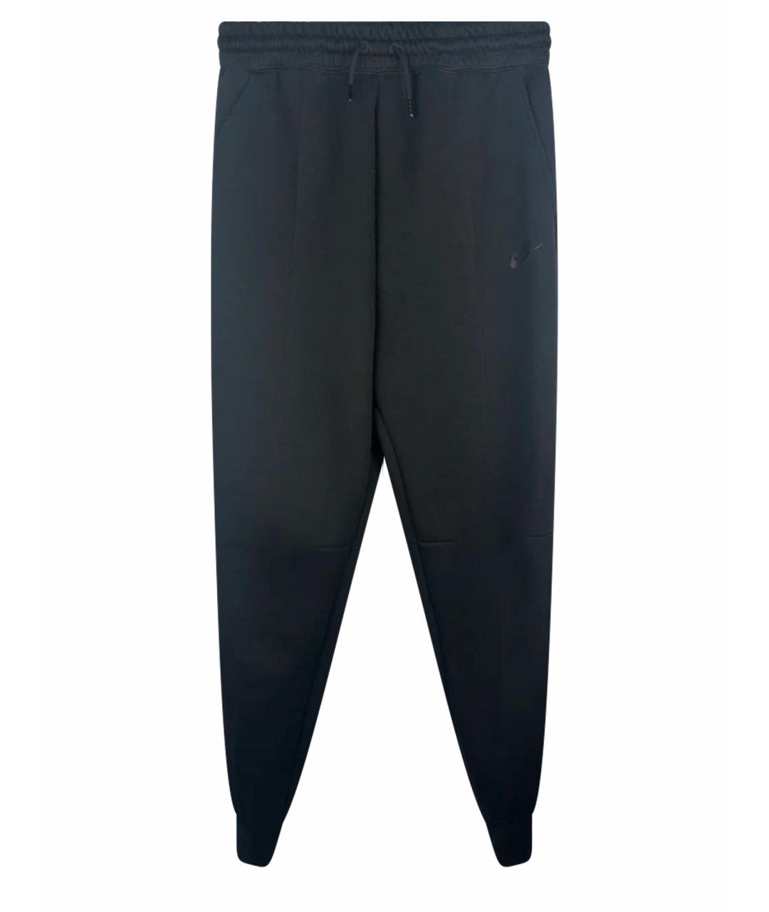 NIKE Черные хлопковые брюки и шорты, фото 1