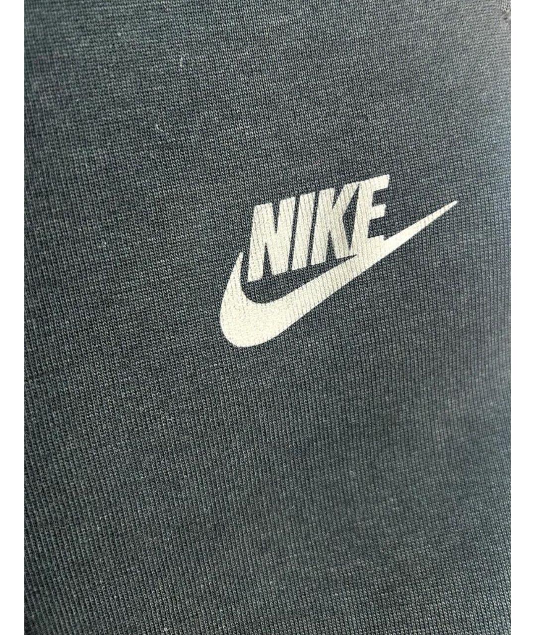 NIKE Черные хлопковые брюки и шорты, фото 4