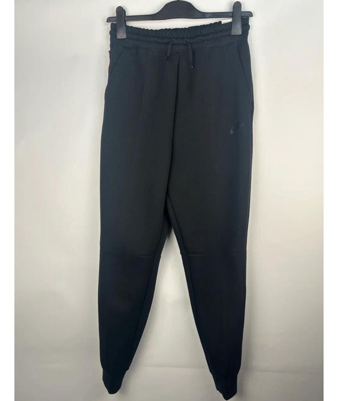 NIKE Черные хлопковые брюки и шорты, фото 6