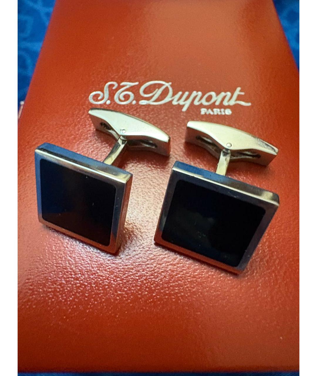 DUPONT Серебряные запонки, фото 5