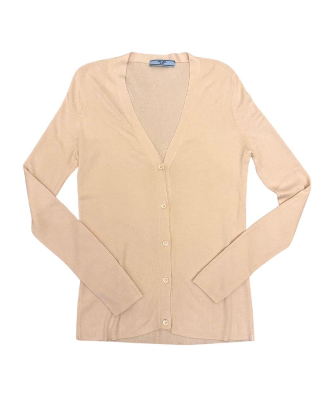 PRADA Бежевый кардиган, фото 1