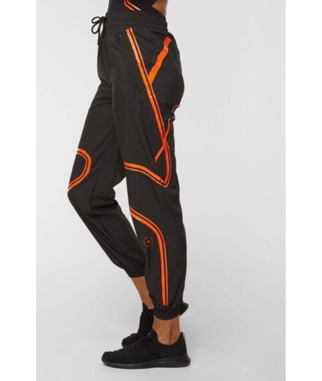 ADIDAS BY STELLA MCCARTNEY Черные полиэстеровые спортивные брюки и шорты, фото 3