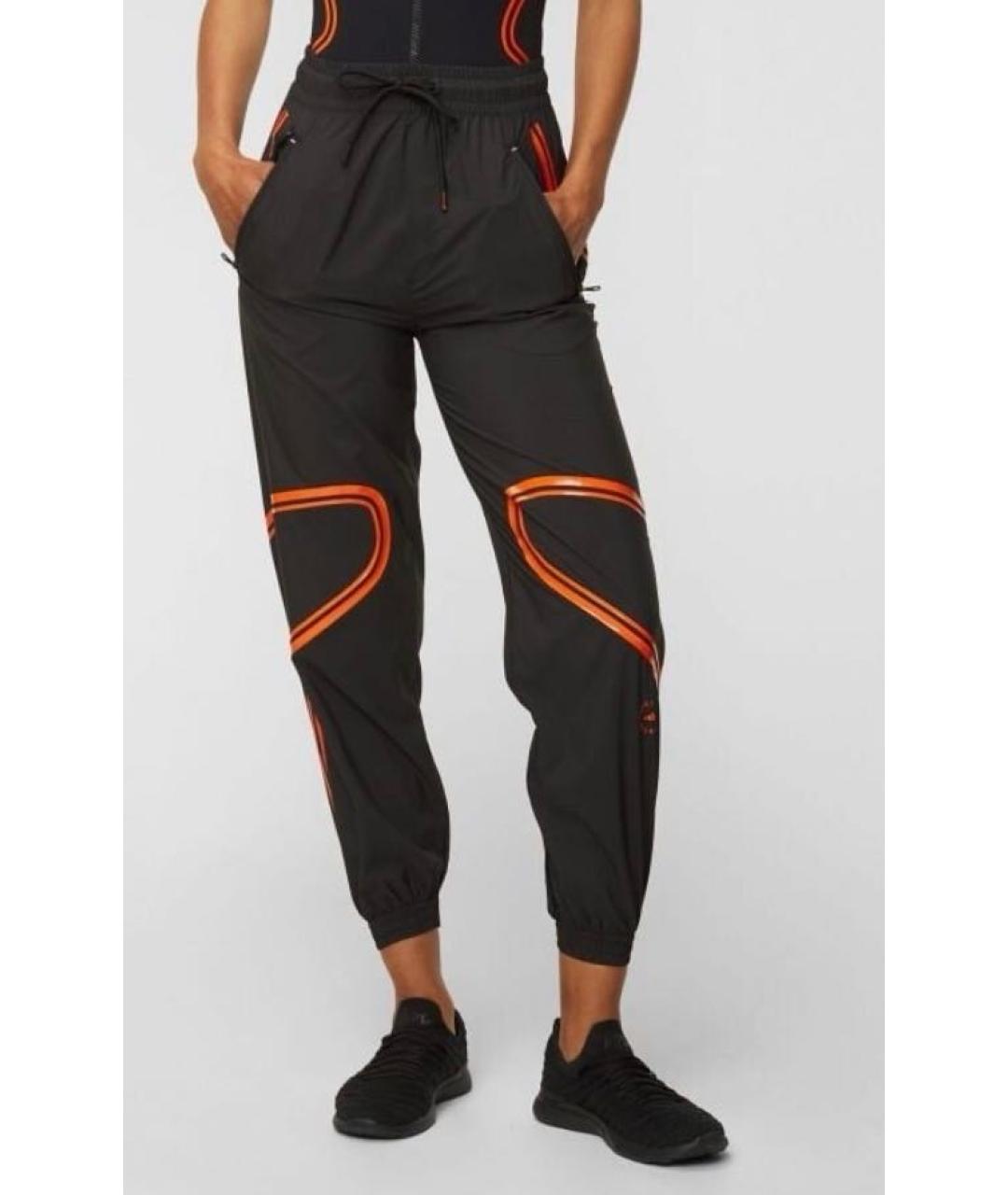 ADIDAS BY STELLA MCCARTNEY Черные полиэстеровые спортивные брюки и шорты, фото 4